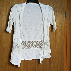 Short sleeve cardigan